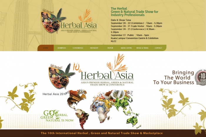 10th Asia's Premier Herbal Trade Show & Conference - Herbal Asia 2017