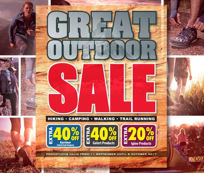 SportsDirect Great Outdoor Sale - Additional 40% OFF