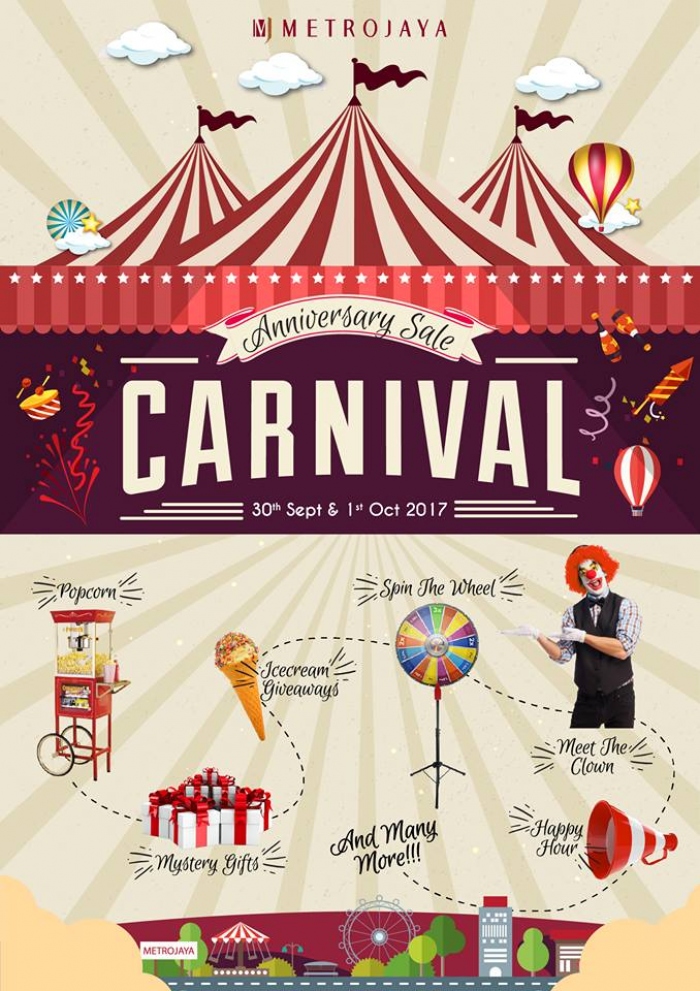 Metrojaya Anniversary Sale Carnival @ Metrojaya Mid Valley Megamall