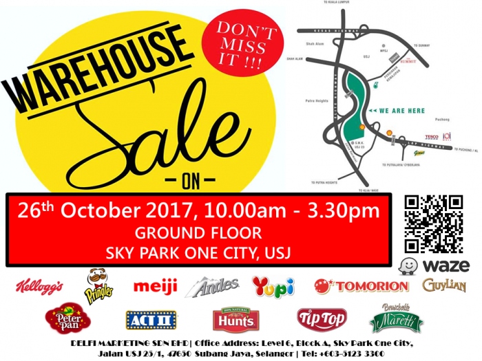 Delfi Marketing Warehouse Sale