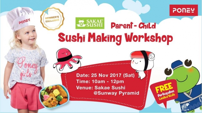 FREE Parent-Child Sushi Making Workshop