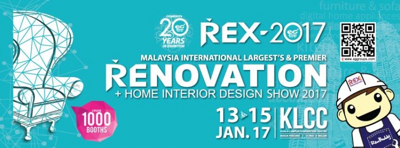 Malaysia International Premier Rex Renovation & Home Interior Design Show 2017