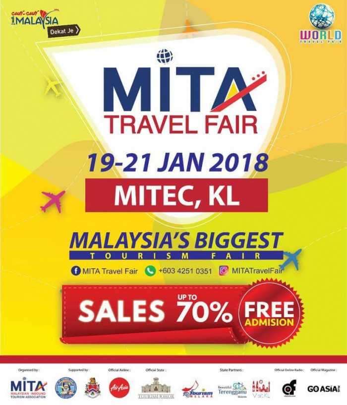 MITA Travel Fair 2018 + Malaysia Food Festival