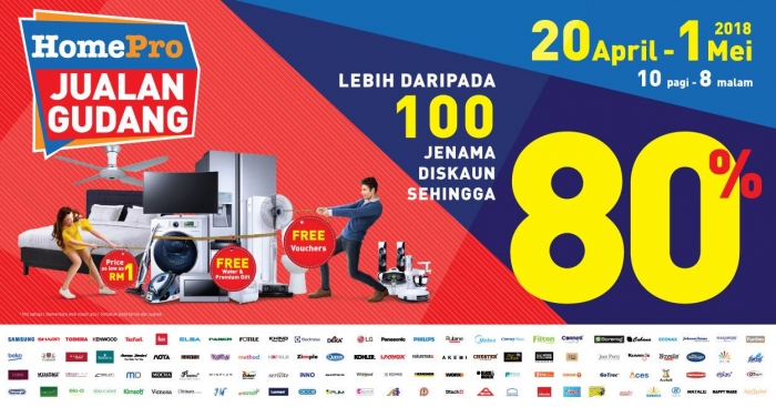 HomePro Warehouse Sale 2018