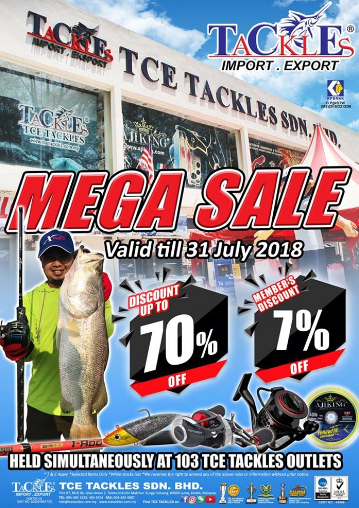 TCE Tackles Mega Sale