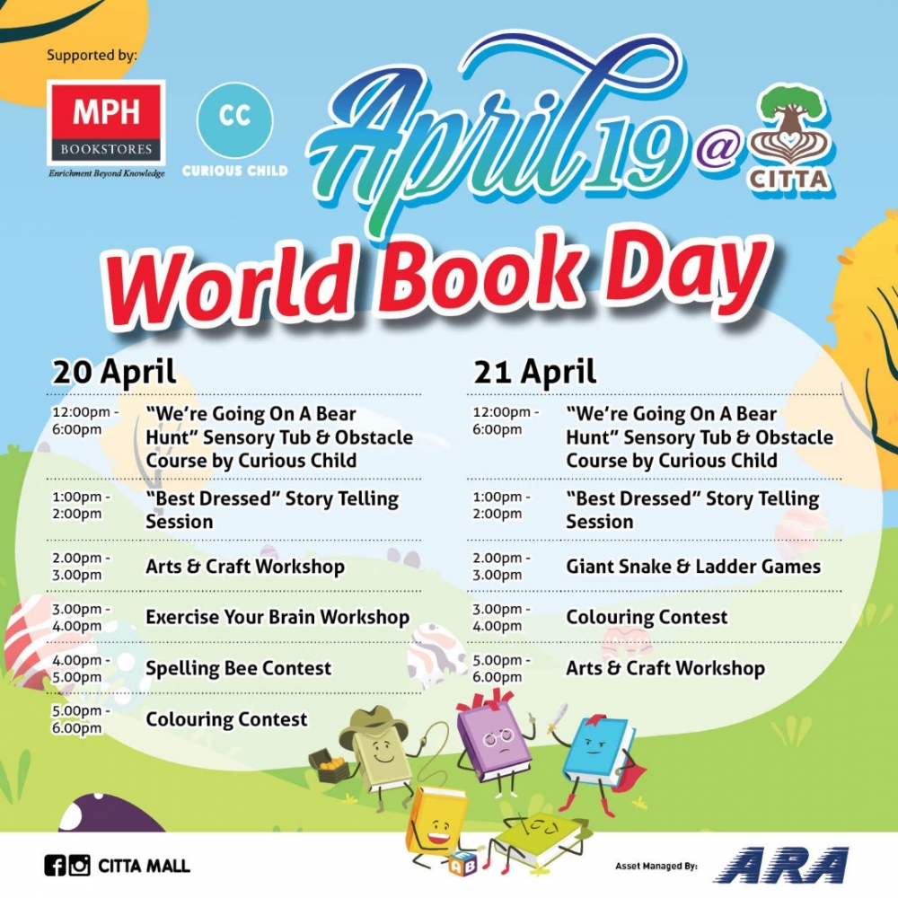 World Book Day at CITTA Mall