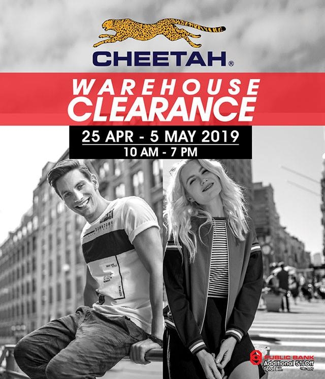 Cheetah Warehouse Clearance - Sale Up To 80% OFF
