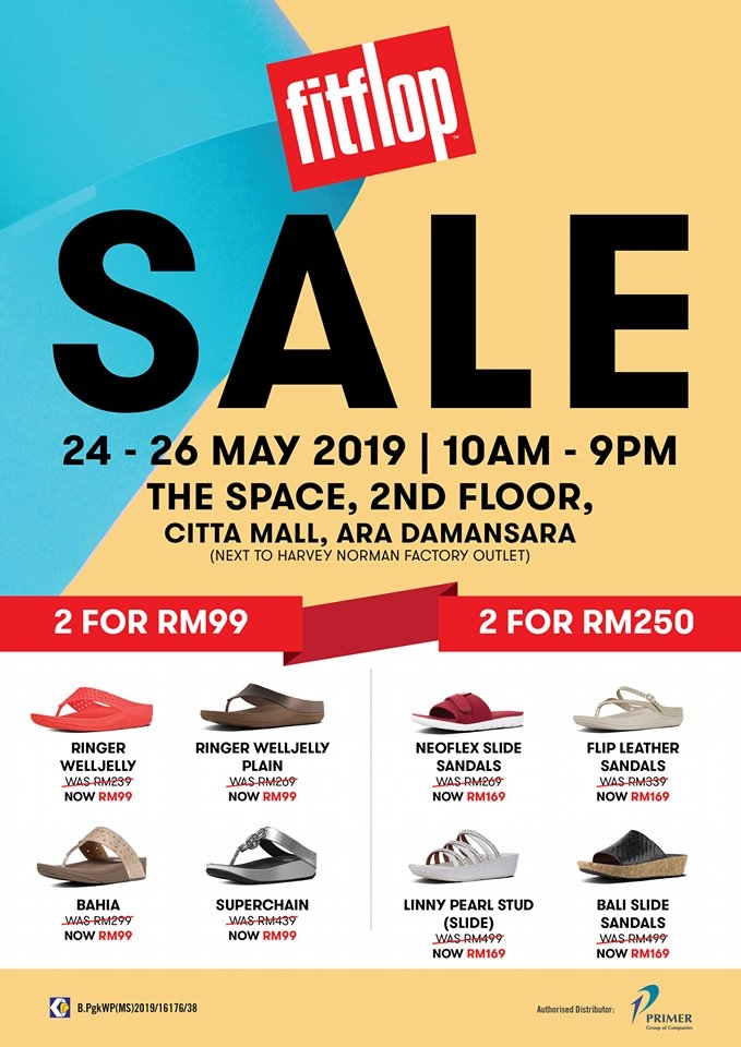 FitFlop Sales - 2 Pairs From Only RM99