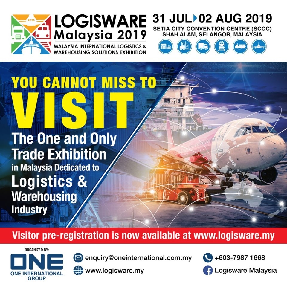 LogisWare 2019 - Malaysia International Logistics & Warehousing Solutions Exhibition