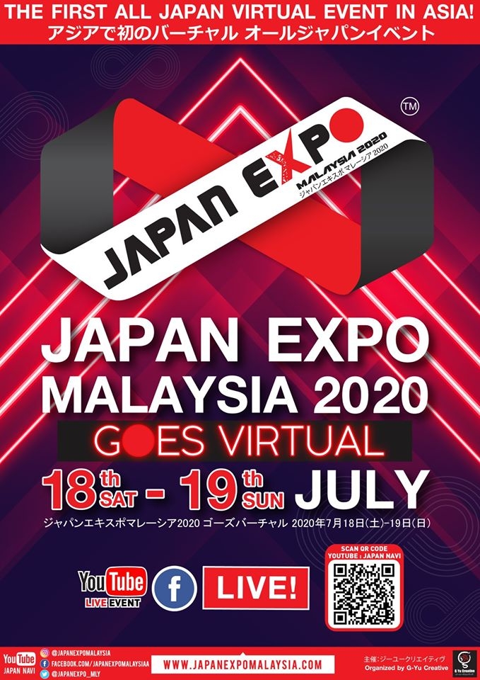 JAPAN EXPO MALAYSIA 2020 GOES VIRTUAL