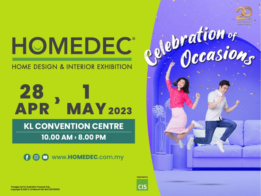 HOMEDEC Kuala Lumpur 2023: HOME DESIGN & INTERIOR EXHIBITION