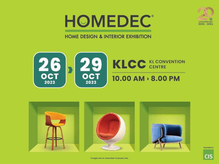 2023 HOMEDEC Kuala Lumpur: Home Design & Interior Exhibition