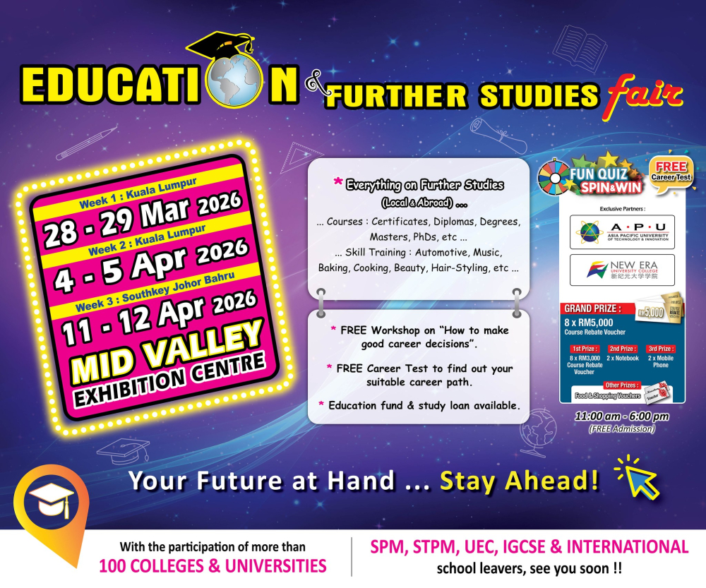 Education & Further Studies Fair 2026