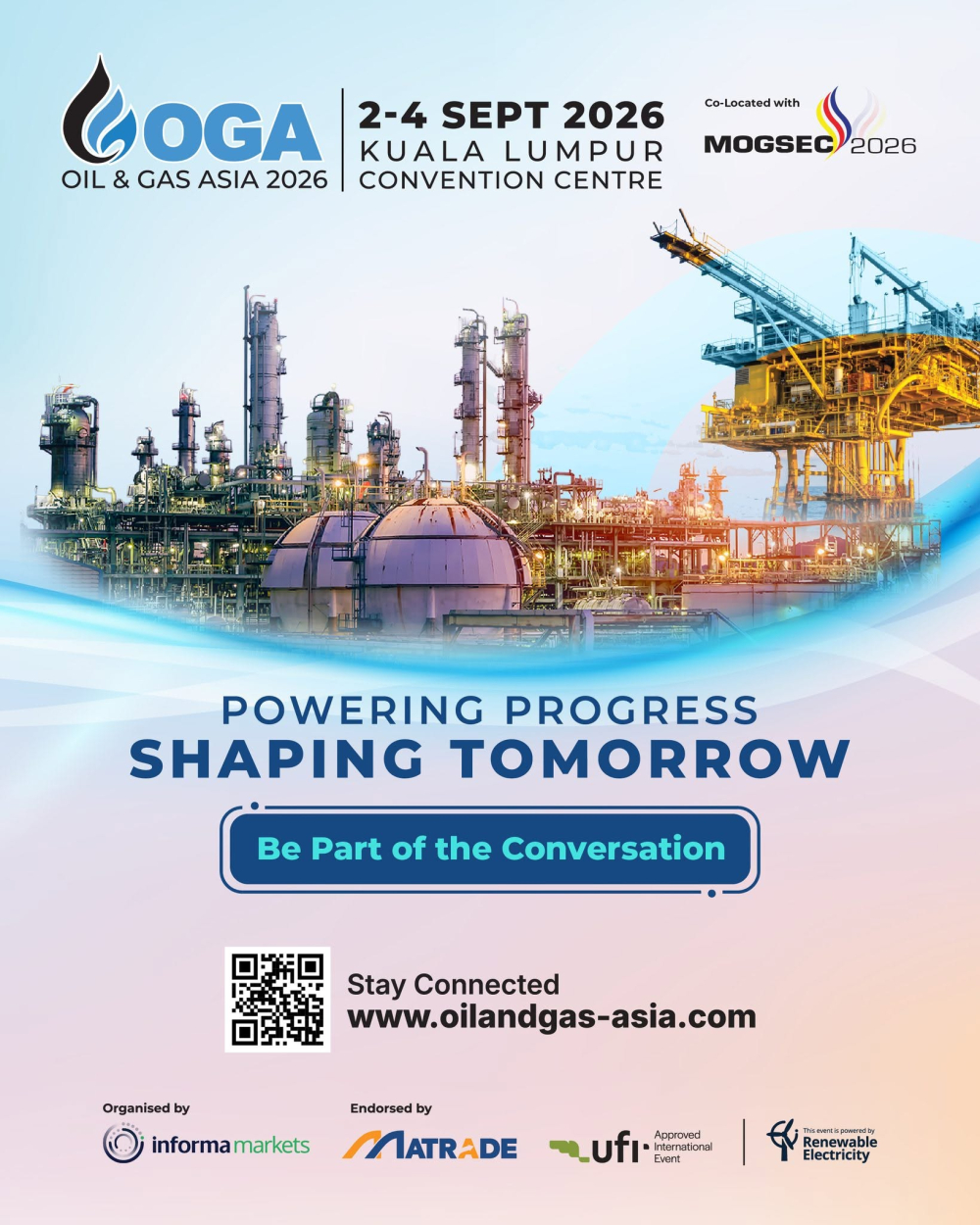 22nd ASEAN Oil, Gas & Petrochemical Engineering Exhibition - Oil & Gas Asia - OGA 2026